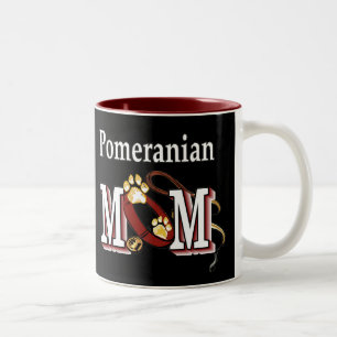 Tasse 2 Couleurs Cadeaux MOM de Poméranie