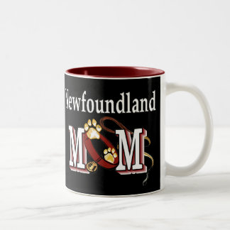 Tasse 2 Couleurs Cadeaux MOM de Terre-Neuve