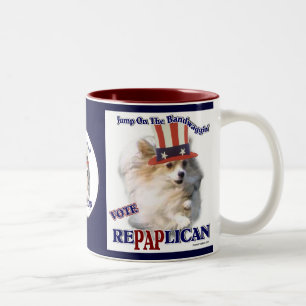 Tasse 2 Couleurs Cadeaux Papillon
