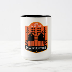 Tasse 2 Couleurs Cadeaux Treehouse