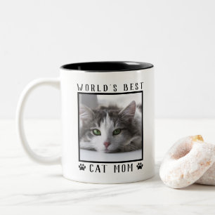 Tasse 2 Couleurs Cadre photo pour animaux de compagnie empreintes d