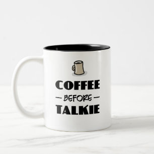 Tasse 2 Couleurs Café avant Talkie