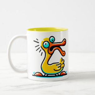 Tasse 2 Couleurs Café avec canard