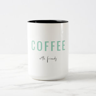 Tasse 2 Couleurs Café avec des amis