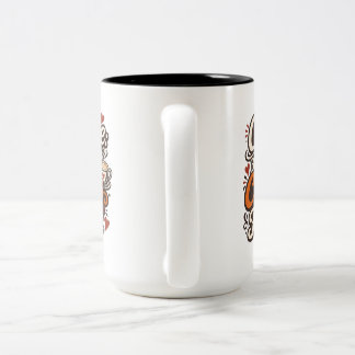 Tasse 2 Couleurs Café chaos réunions de bureau