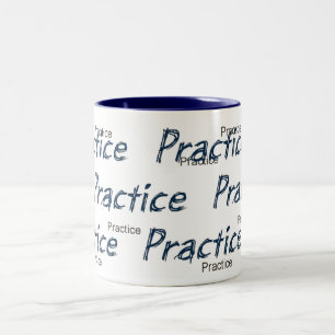 Tasse 2 Couleurs café de pratique, conceptions par JWB
