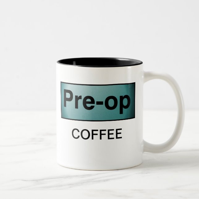 TASSE 2 COULEURS CAFÉ DE PRE-OP (Droit)