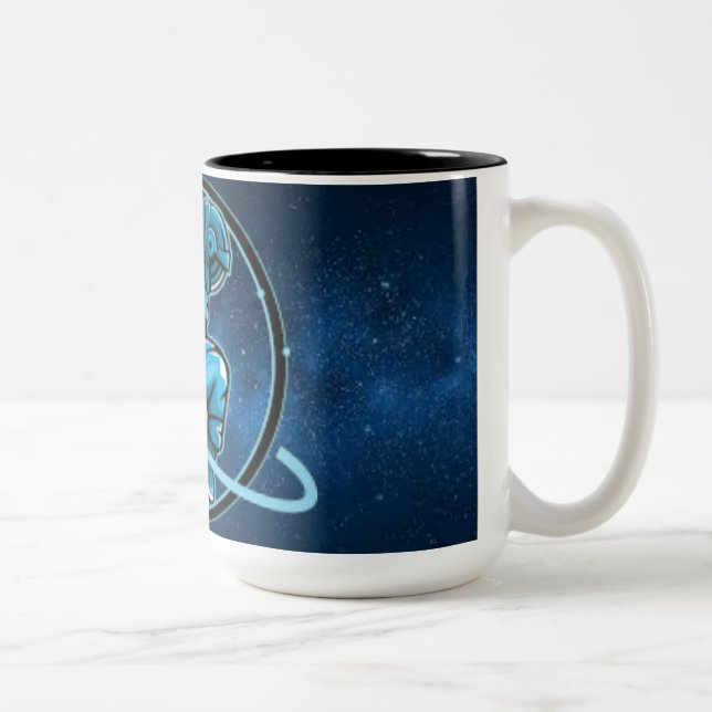 Tasse 2 Couleurs Café en céramique - Durable, élégant et parfait po (Droit)