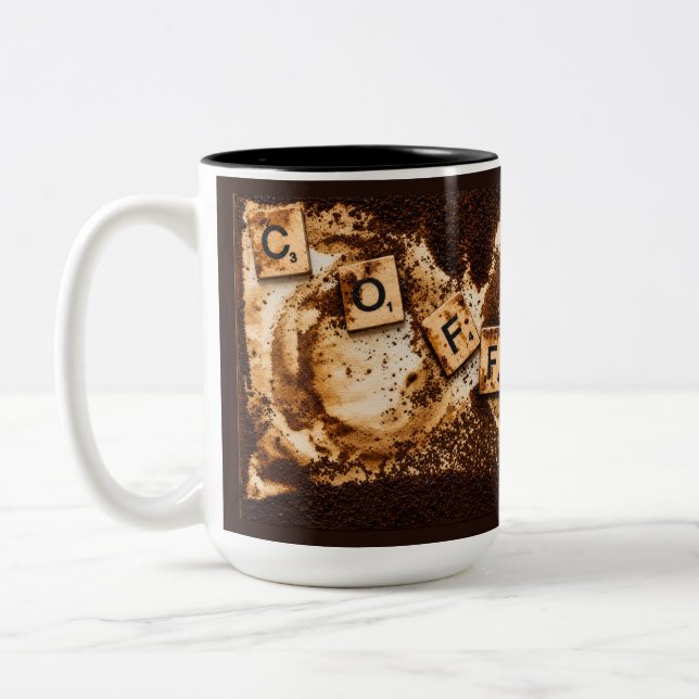 Tasse 2 Couleurs Café sur Café (Gauche)