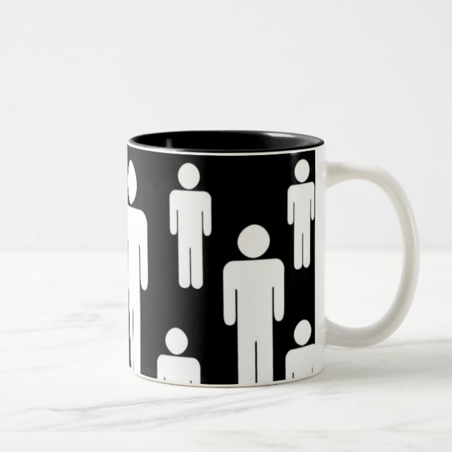 Tasse 2 Couleurs café viril (Droit)
