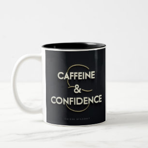 Tasse 2 Couleurs Caféine et boue de confiance