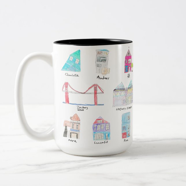 Tasse 2 Couleurs CAIS 2e classe - CLASSE ROUGE (Gauche)