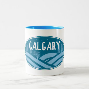 Tasse 2 Couleurs Calgary Alberta Plein Air