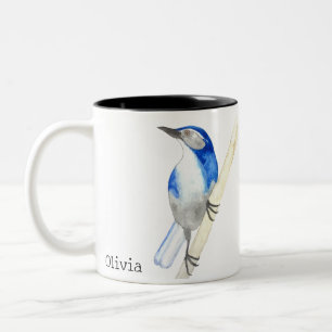 Tasse 2 Couleurs California Scrub Jay