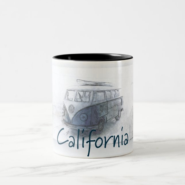 Tasse 2 Couleurs Californie (Centre)