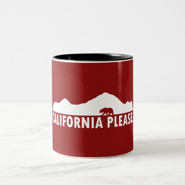 Tasse 2 Couleurs Californie (Centre)