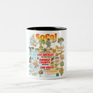 Tasse 2 Couleurs Californie du Sud
