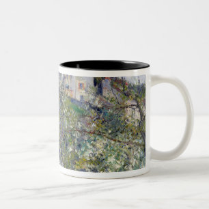 Tasse 2 Couleurs Camille Pissarro   le potager avec des arbres