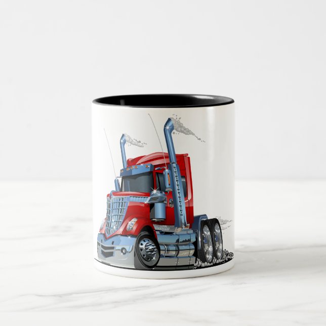 Tasse 2 Couleurs Camion de dessin (Centre)