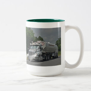Tasse 2 Couleurs Camion gris de réservoir d'alimentation de bétail