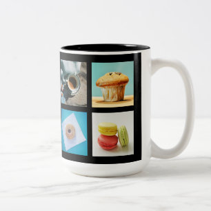 Tasse 2 Couleurs Camions monogrammes personnalisés de Coffee Lover 