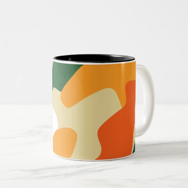 Tasse 2 Couleurs camouflage (Devant droit)