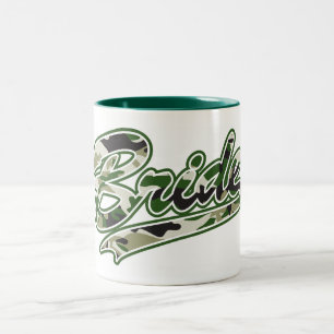 Tasse 2 Couleurs Camouflage vert mariée/militaire