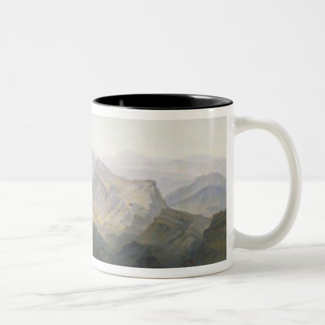 Tasse 2 Couleurs Camp militaire russe dans Dagestan, 1895 (Droit)