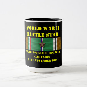 Tasse 2 Couleurs Campagne Algérie - Maroc français