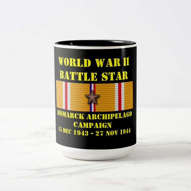 Tasse 2 Couleurs Campagne de l'archipel Bismarck (Centre)
