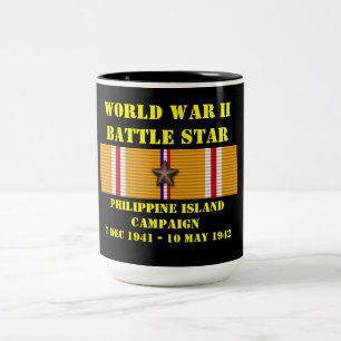 Tasse 2 Couleurs Campagne insulaire des Philippines