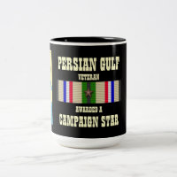 CAMPAGNE STAR PERSIAN GULF WAR VETERAN