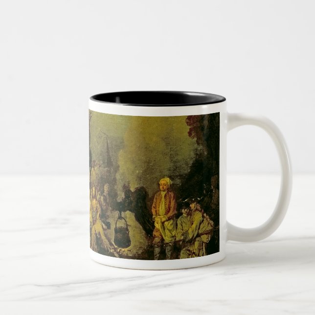 Tasse 2 Couleurs Campement gitan (Droit)