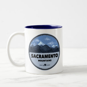 Tasse 2 Couleurs Camping dans les montagnes de Sacramento au Nouvea