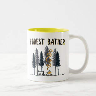 Tasse 2 Couleurs Camping de Béton forestier