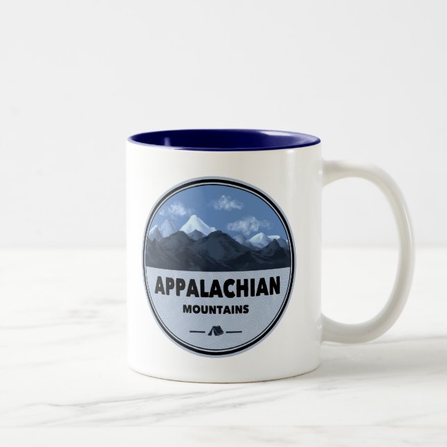 Tasse 2 Couleurs Camping des Appalaches (Droit)