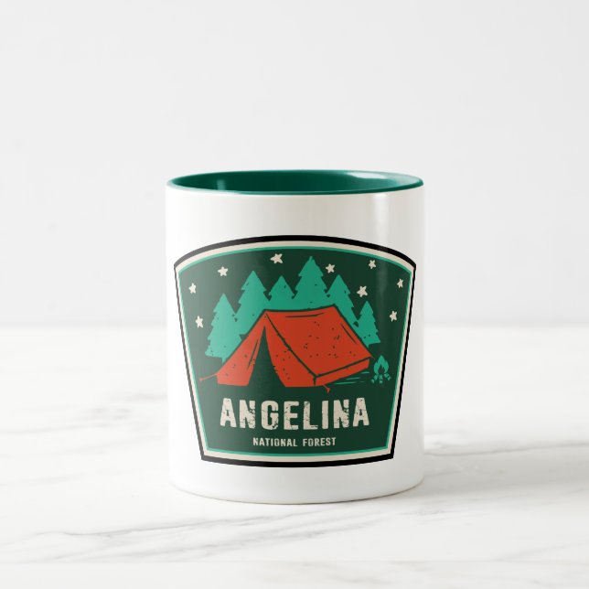 Tasse 2 Couleurs Camping forestier national Angelina (Centre)