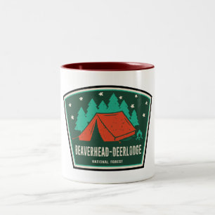 Tasse 2 Couleurs Camping forestier national Beaverhead-Deerlodge