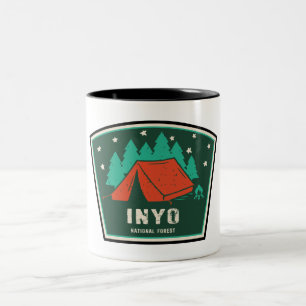 Tasse 2 Couleurs Camping forestier national d'Inyo