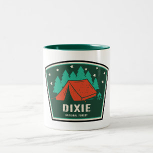 Tasse 2 Couleurs Camping forestier national Dixie
