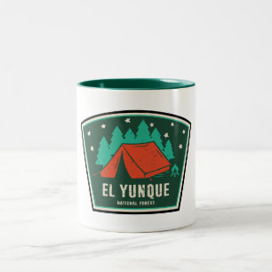 Tasse 2 Couleurs Camping forestier national El Yunque