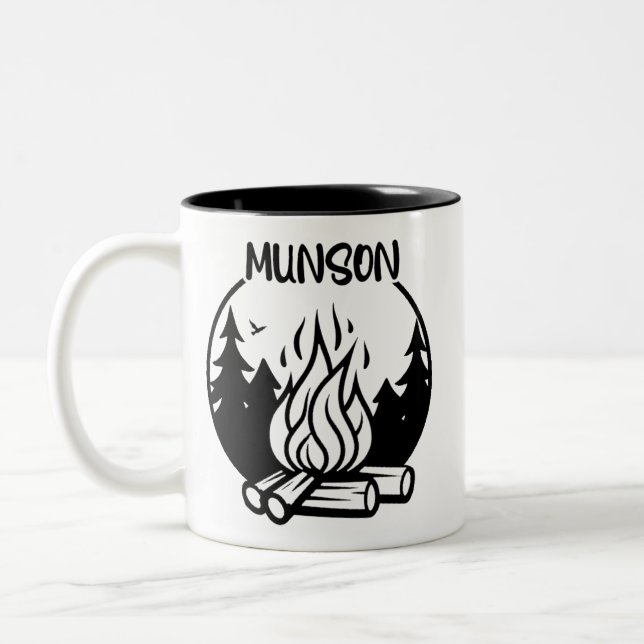 Tasse 2 Couleurs Camping Munson (Gauche)