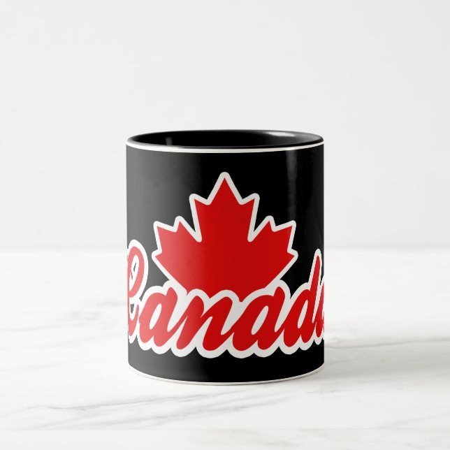 Tasse 2 Couleurs Canada (Centre)