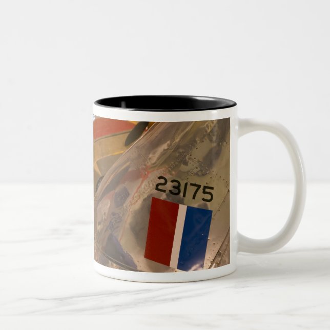 Tasse 2 Couleurs Canada, Alberta, Calgary : Musée de l'aérospatiale (Droit)