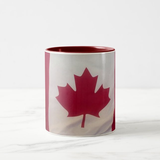 Tasse 2 Couleurs Canada - Mug- (Centre)