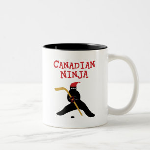 Tasse 2 Couleurs Canadien Ninja