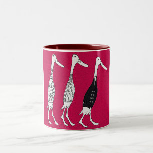 Tasse 2 Couleurs Canards habillés