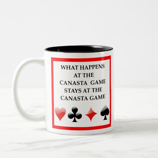 TASSE 2 COULEURS CANASTA (Gauche)