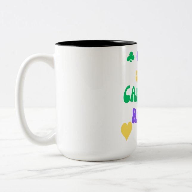 Tasse 2 Couleurs Canasta Enthousiaste Mantra Manger Sleep Canasta r (Gauche)
