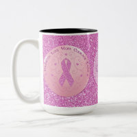 Cancer du sein Parties scintillant de ruban rose